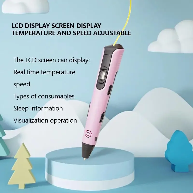 3D Printing Pen Lcd Display Sc - مراجعة 3D Printing Abs وسعره