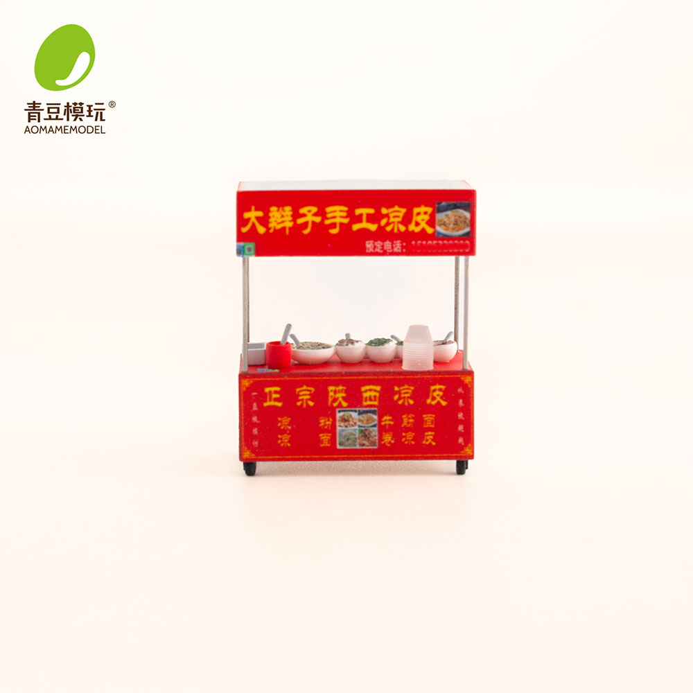1/64 Night market s Model Kit- - مراجعة 3D Printing Figure وسعره
