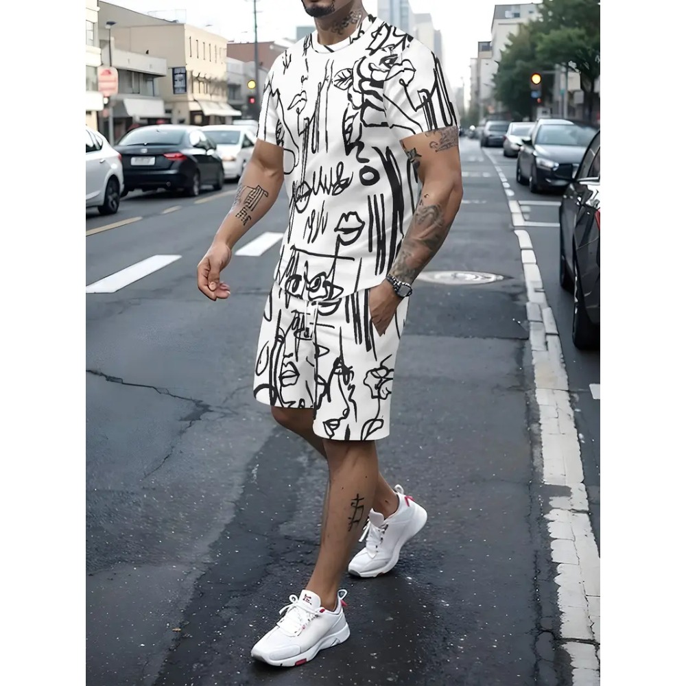 2026 Summer Men's Clothing Let - مراجعة 3D Printing Custom وسعره