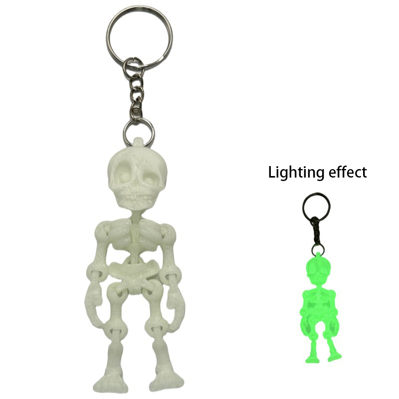 Toys Skeleton Keychain Safe Pl - مراجعة 3D Printing Excavator وسعره