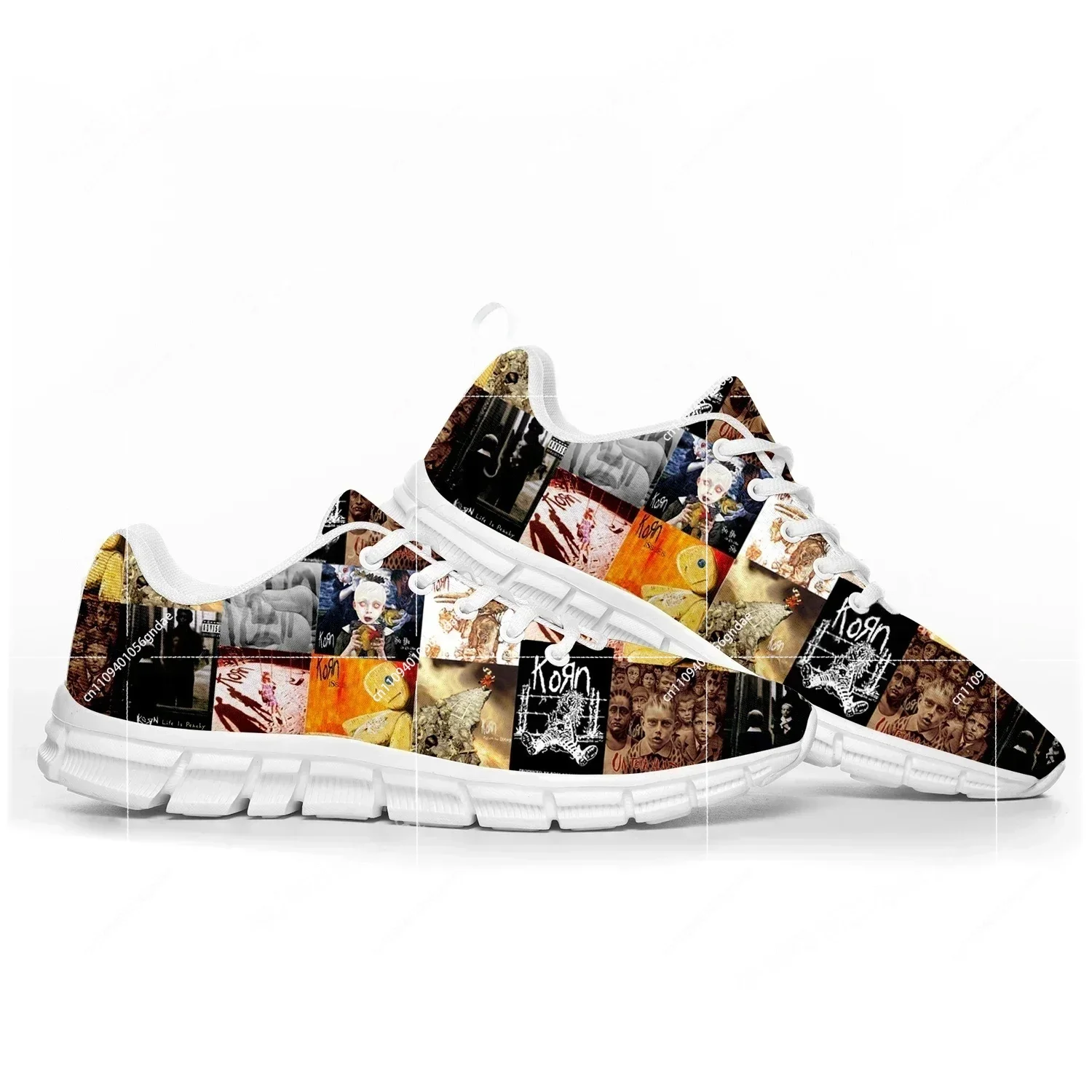 Korn Rock Band Sports Shoes Me - مراجعة 3D Printing Custom وسعره