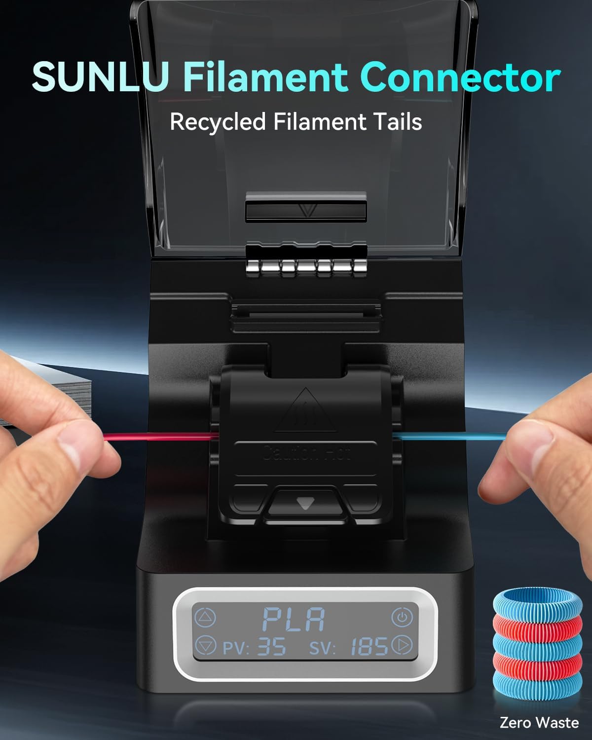 SUNLU FC01 Filament Connector  - مراجعة 3D Printing Abs وسعره