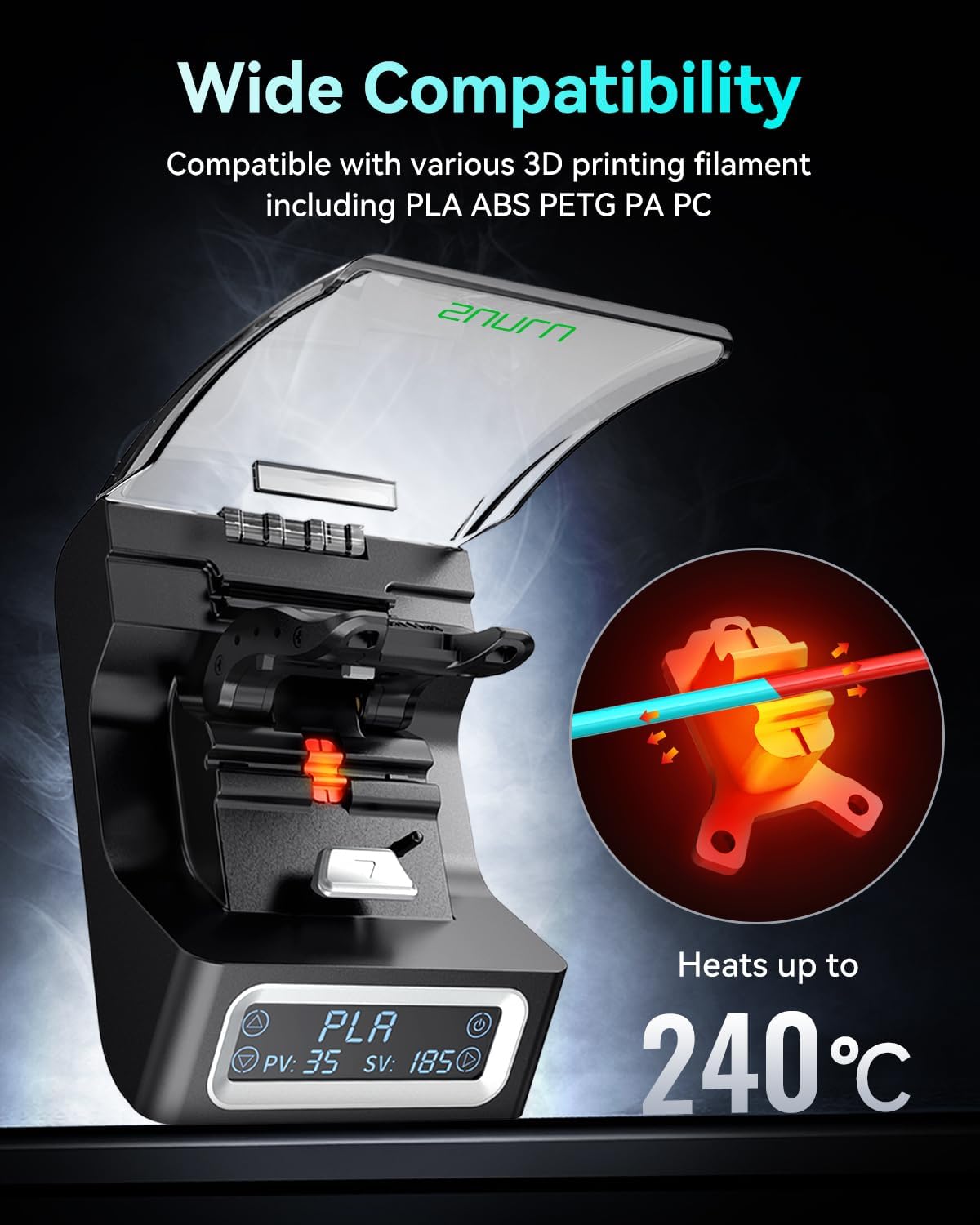 SUNLU FC01 Filament Connector  - مراجعة 3D Printing Abs وسعره