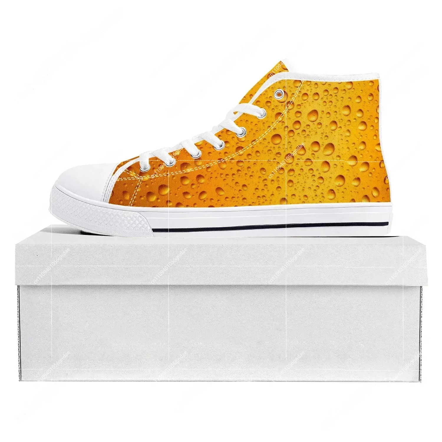 Beer Unisex 3D Print High Top  - مراجعة 3D Printing Custom وسعره
