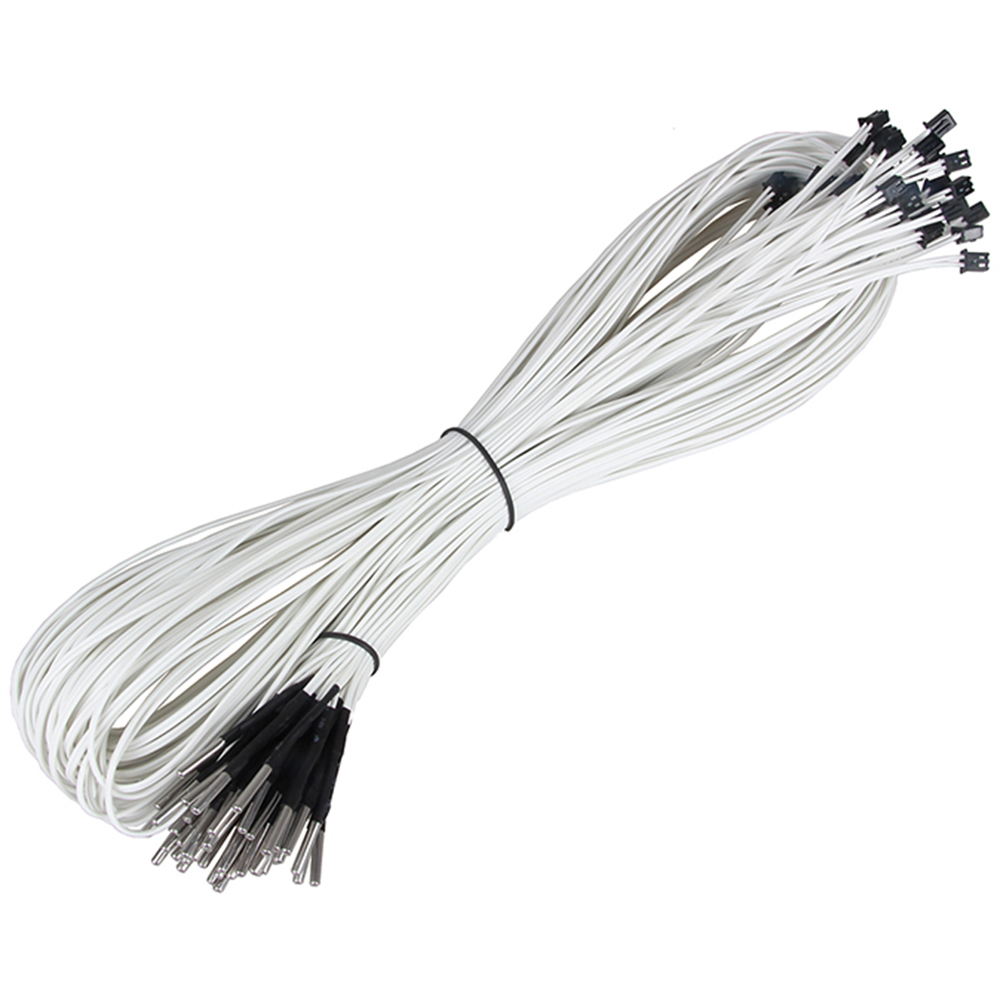 2pcs HT-NTC100K Thermistor Tem - مراجعة 3D Printing Fff وسعره