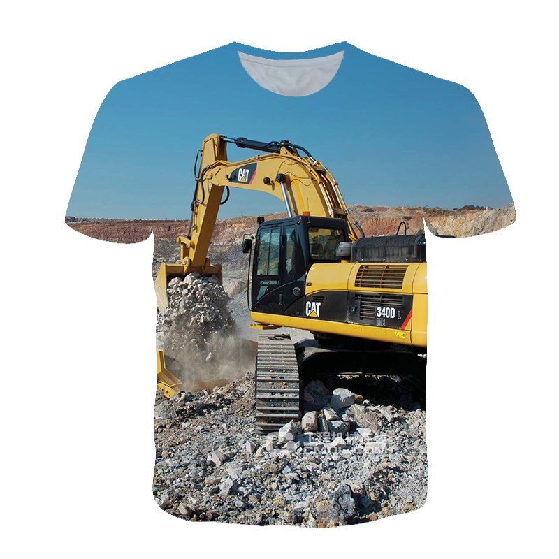 Summer Personalized T-shirt Me - مراجعة 3D Printing Excavator وسعره