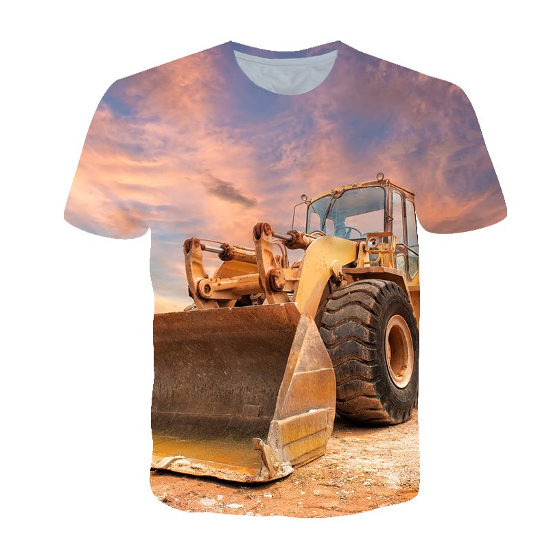 Summer Personalized T-shirt Me - مراجعة 3D Printing Excavator وسعره