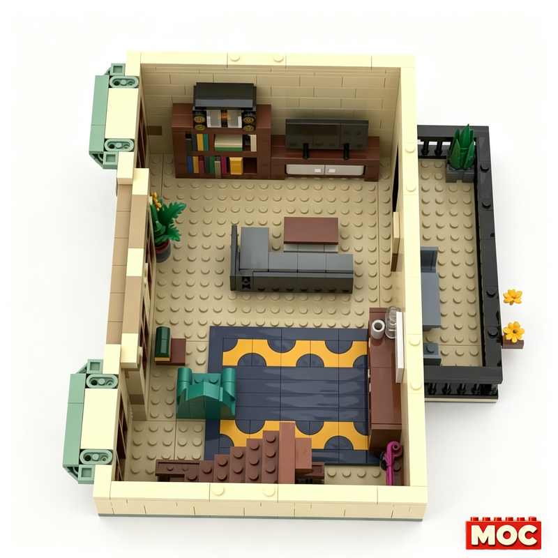 4418 Pcs Modular Town House Pr - مراجعة 3D Printing Abs وسعره