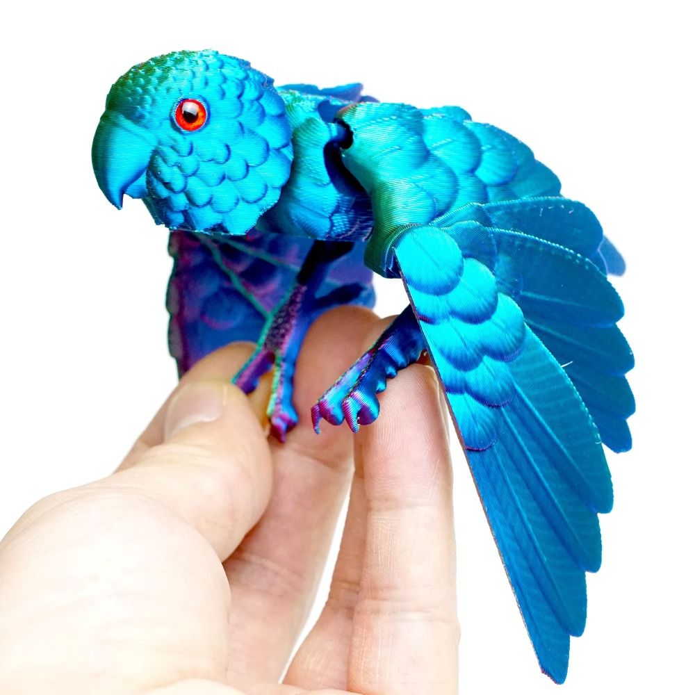 Simulated Eye 3D Printed Parro - مراجعة 3D Printing Figure وسعره