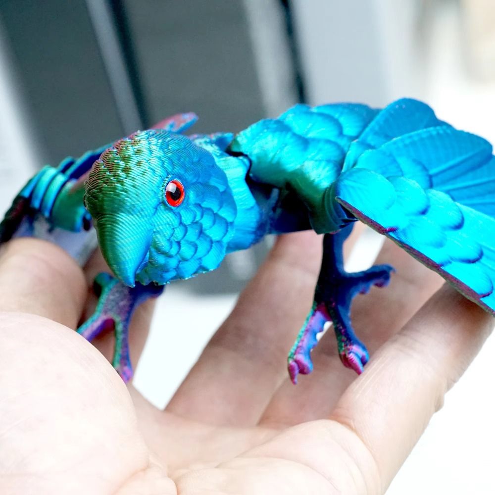 Simulated Eye 3D Printed Parro - مراجعة 3D Printing Figure وسعره