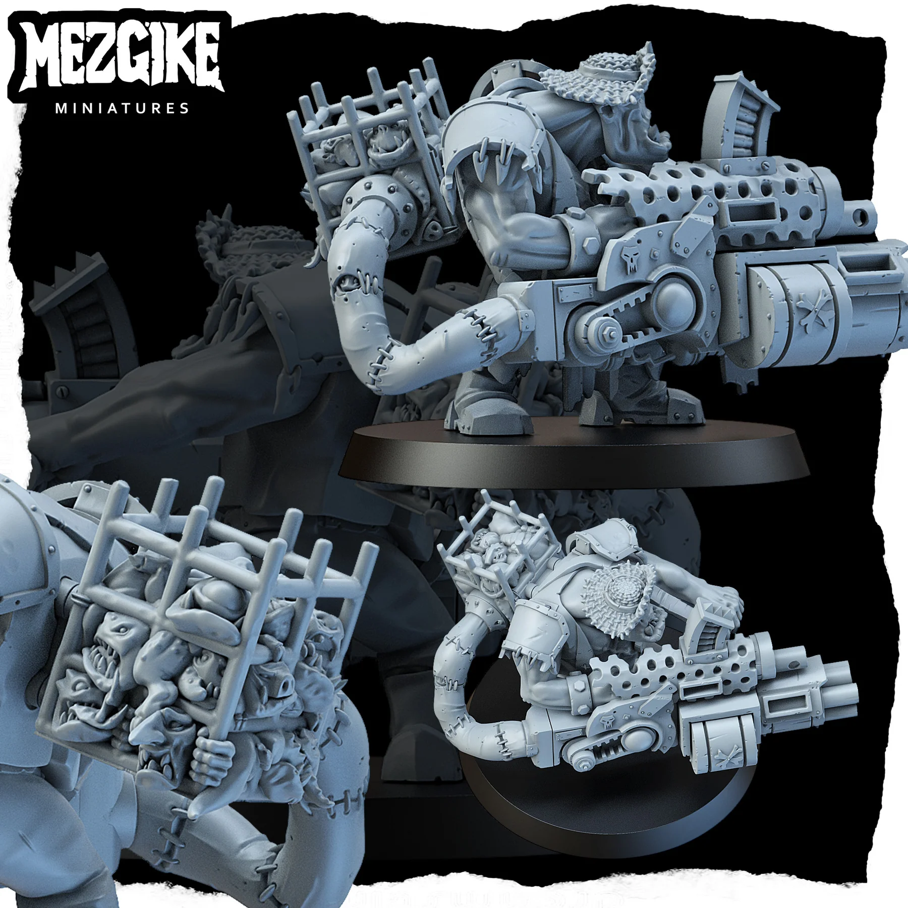 Orc Bots Gunners Miniature,  G - مراجعة 3D Printing Figure وسعره