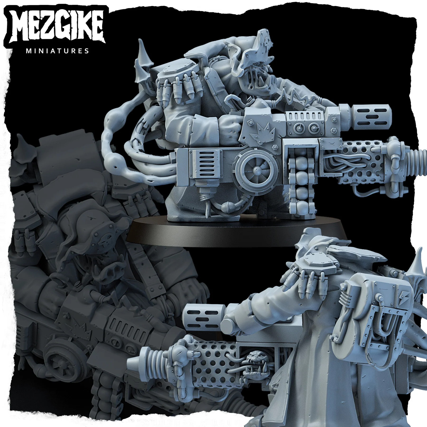 Orc Bots Gunners Miniature,  G - مراجعة 3D Printing Figure وسعره