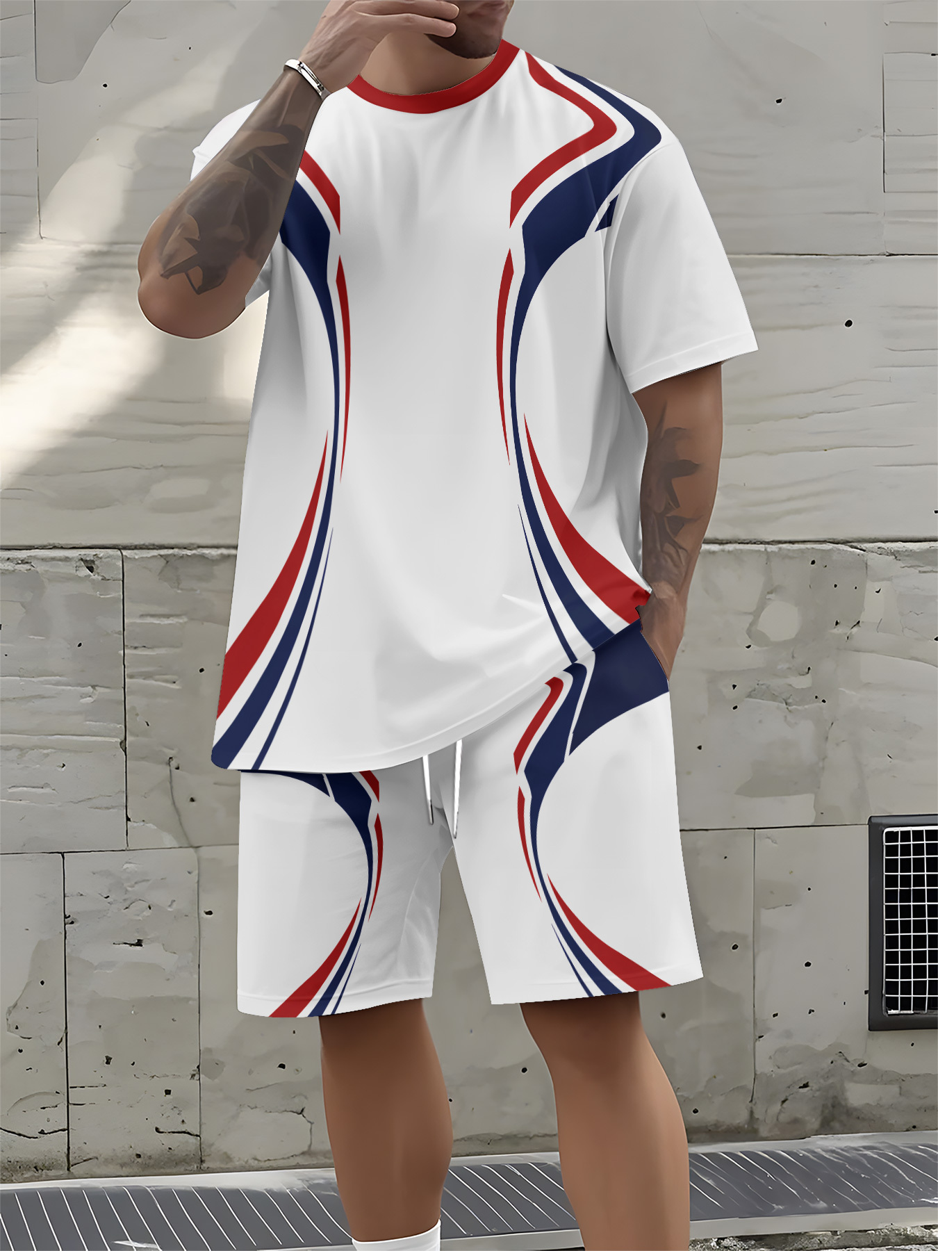 2026 Summer New Men's Short-Sl - مراجعة 3D Printing Design Free وسعره