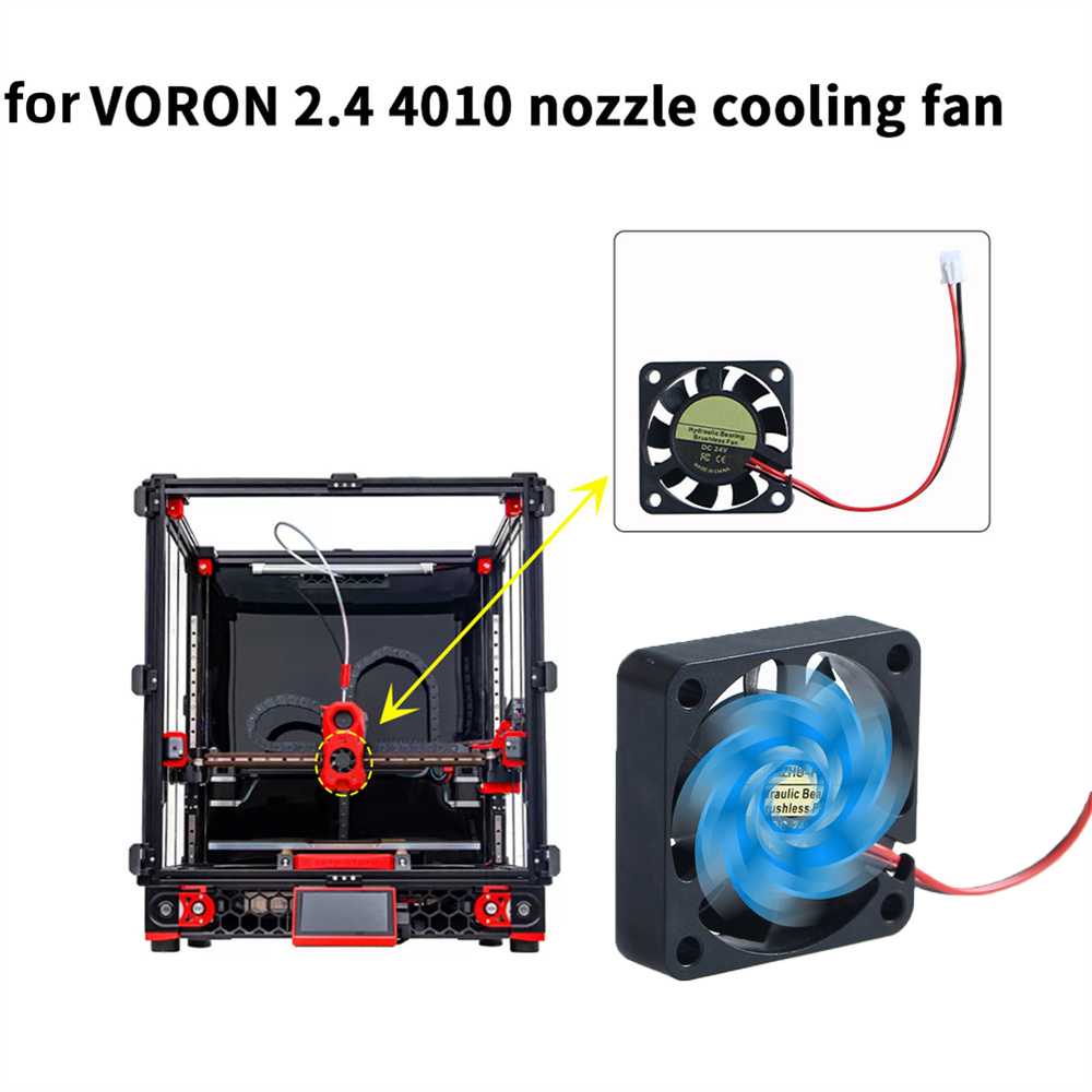 4010 Hydraulic Exhaust Fan Coo - مراجعة Cooling Fan 40Mm 3D وسعره