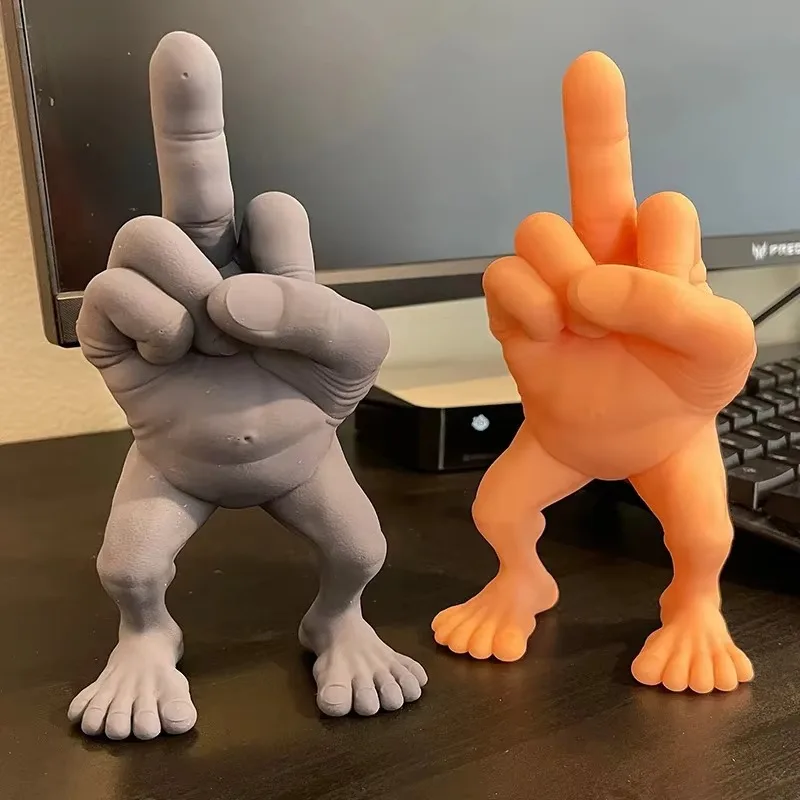 Middle Finger Desktop Decorati - مراجعة 3D Printing Construction وسعره