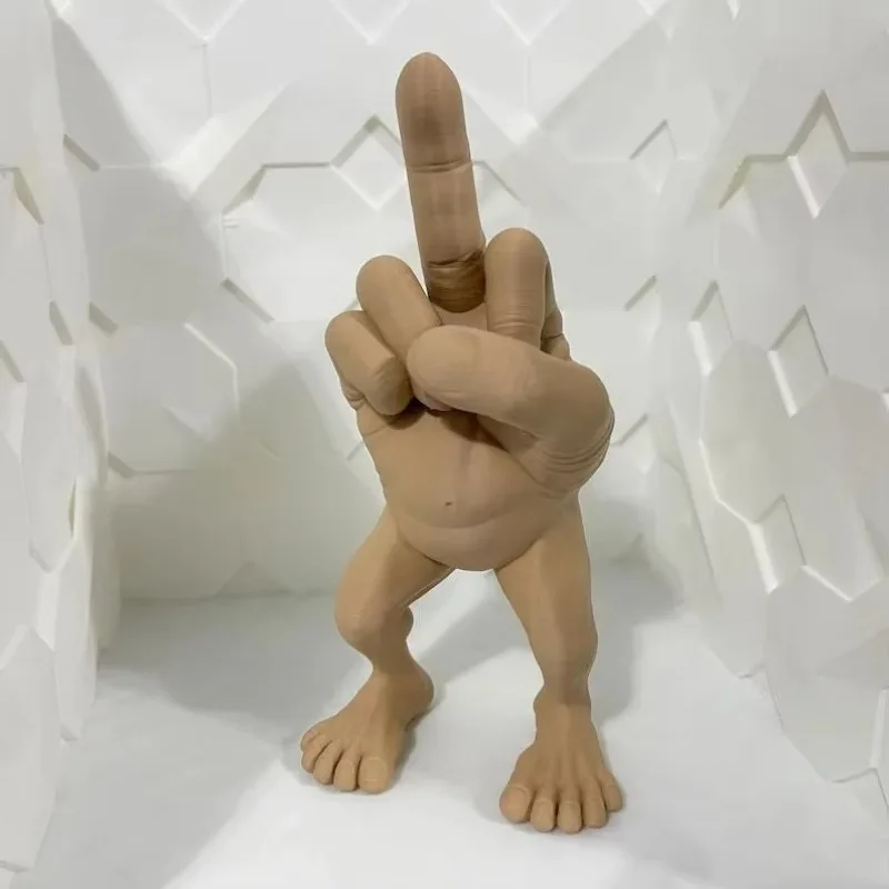 Middle Finger Desktop Decorati - مراجعة 3D Printing Construction وسعره