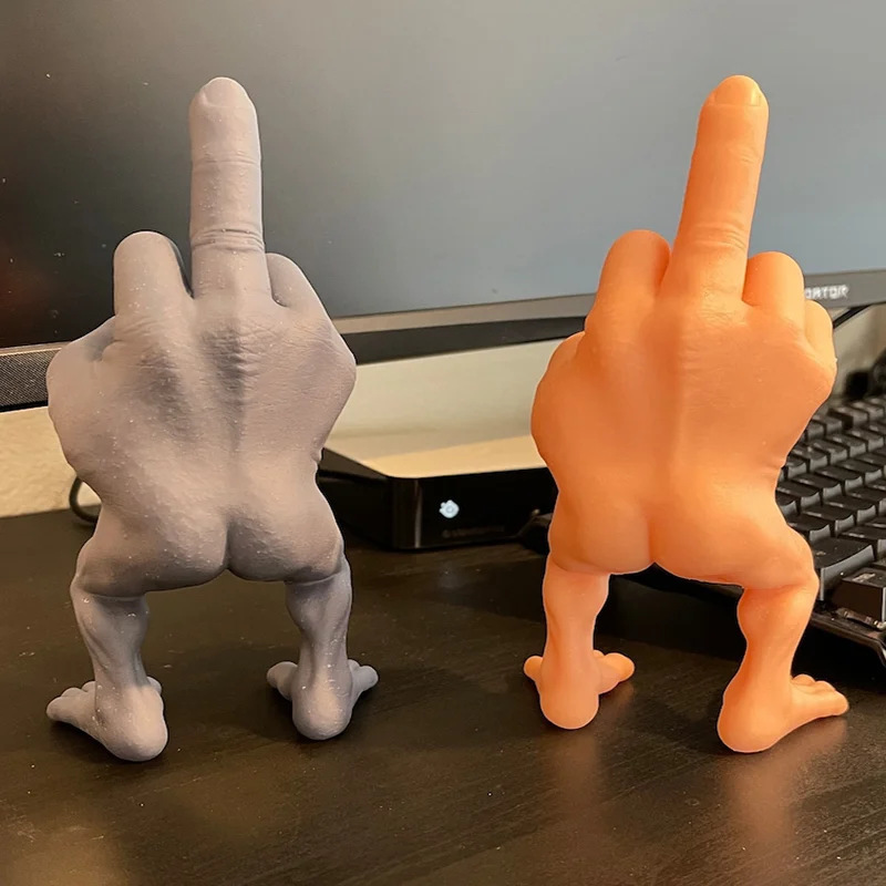 Middle Finger Desktop Decorati - مراجعة 3D Printing Construction وسعره