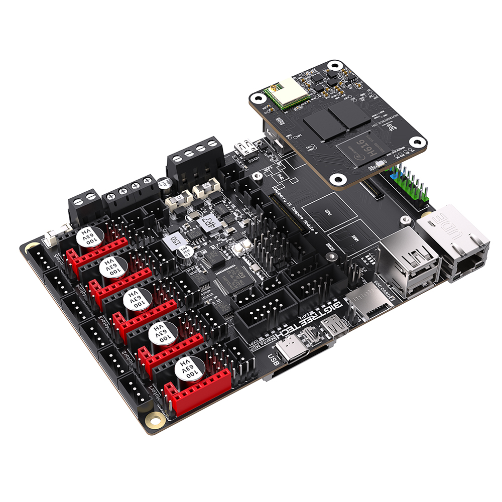 BIGTREETECH Manta M4P M5P M8P  - مراجعة Motherboard 3D Printer وسعره