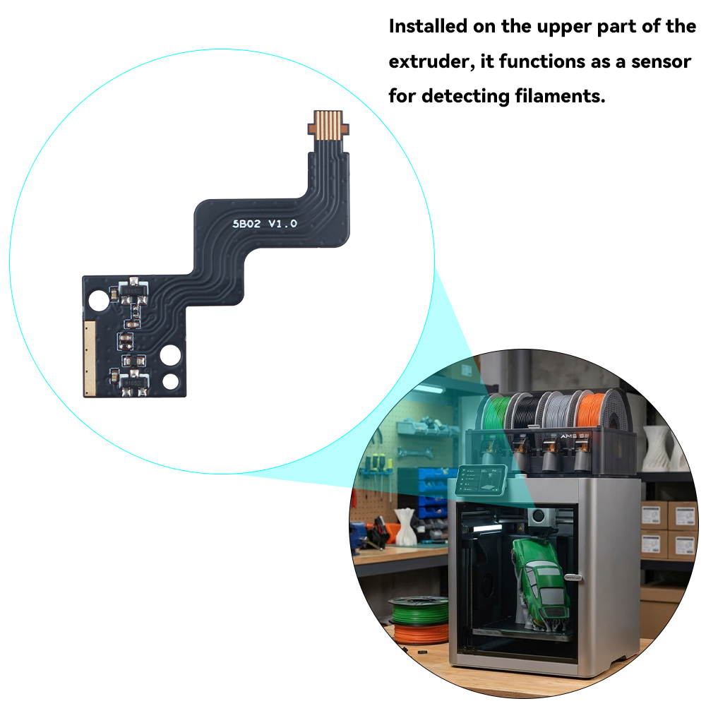 For Bambu Lab P2S Extruder Fil - مراجعة 3D Printing Maker وسعره
