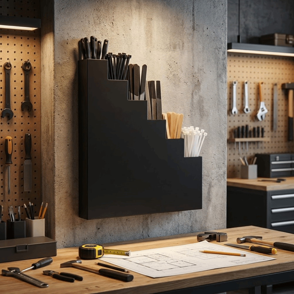 3D Printed Wall Mounted Tool H - مراجعة 3D Printing Construction وسعره